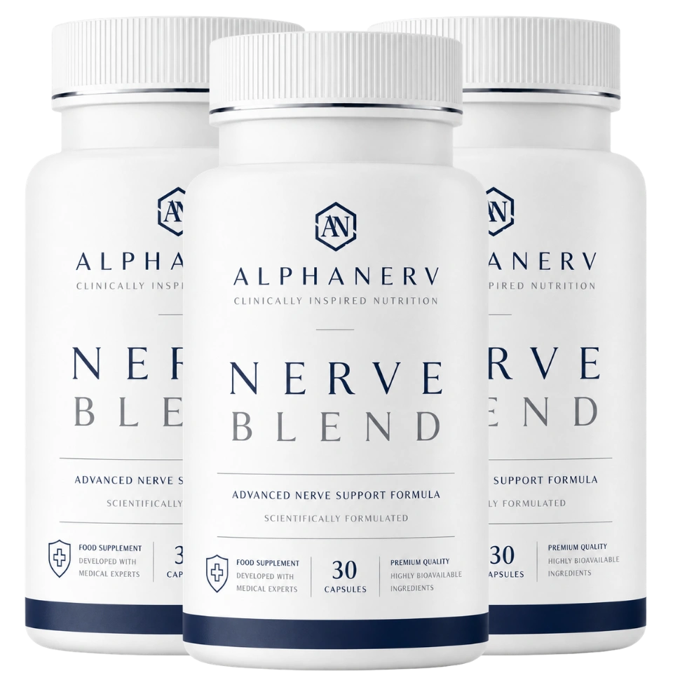 Three bottle Alphanerv package